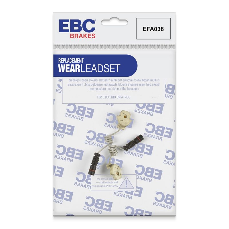 EBC Brakes Indicateur d'usure,plaquette de freins EFA038