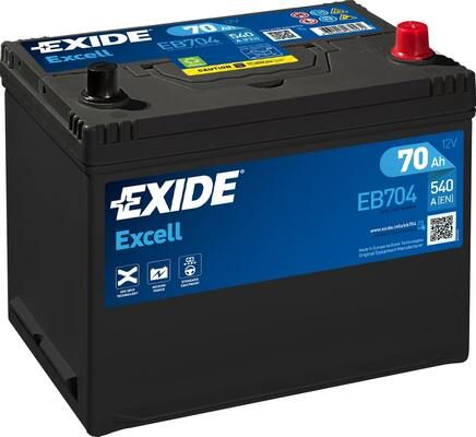 EXIDE Indító akkumulátor EB704
