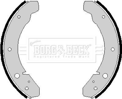 BORG & BECK fékpofakészlet BBS6141