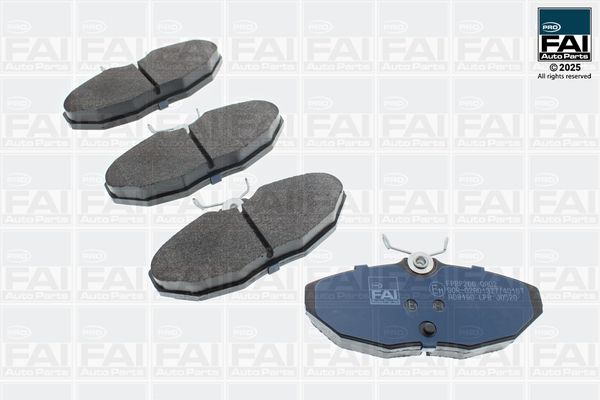 FAI AutoParts Stabdžių trinkelių rinkinys, diskinis stabdys