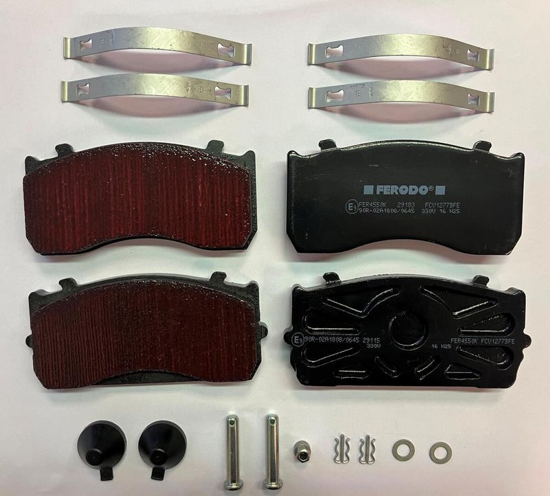 set placute frana,frana disc FCV1277BFE FERODO