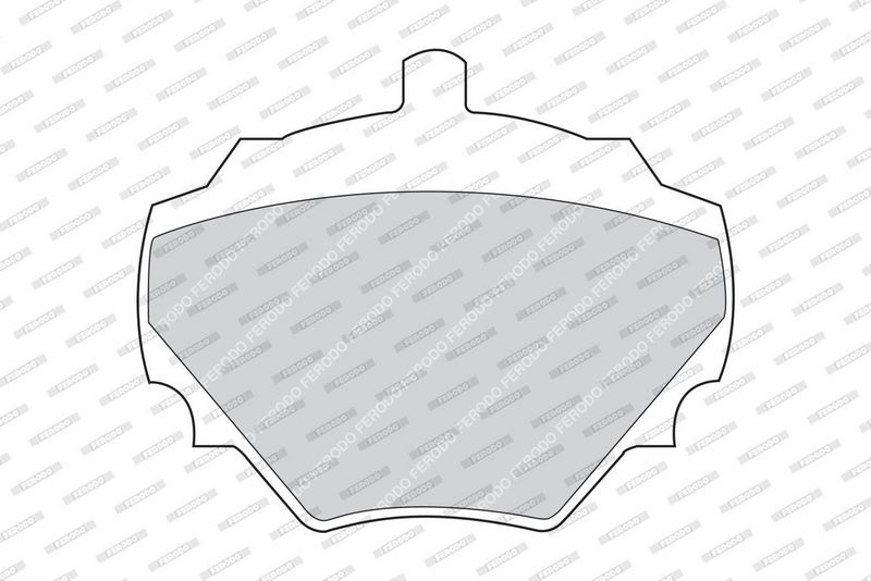 FERODO Plaquettes de frein à disque FDB844