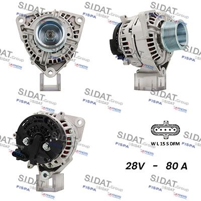 SIDAT generátor A24BH0038A2