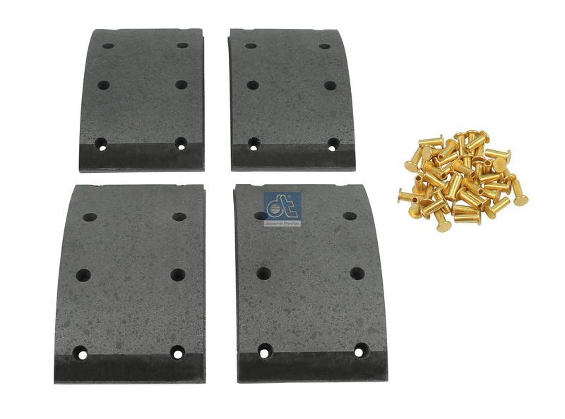Set garnituri de frictiune, frana tambur 1.35019 DT Spare Parts