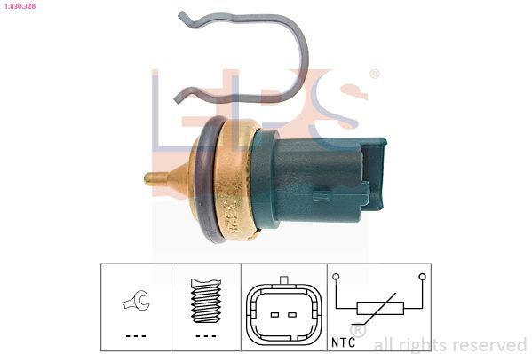 Sensor, temperatura del refrigerante