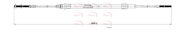 APEC Cable Pull, parking brake CAB1692