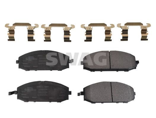 SWAG 33 10 5394 Комплект гальмівних накладок, дискове гальмо