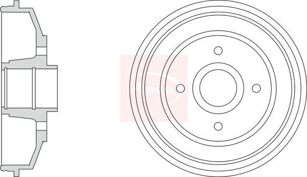 APEC Brake Drum DRM9978