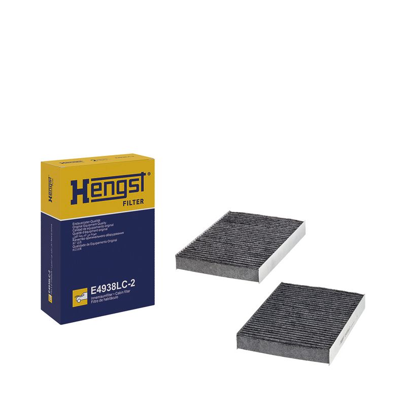 HENGST FILTER E4938LC-2 Filter, cabin air