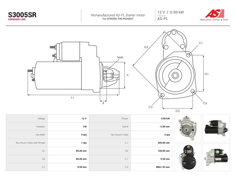 This part match OEM code: 558098