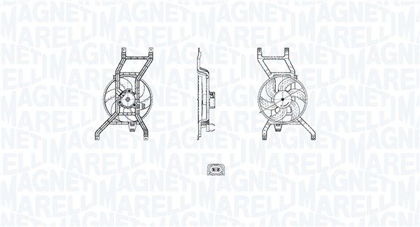 Ventilaator, mootorijahutus MAGNETI MARELLI 069422935010