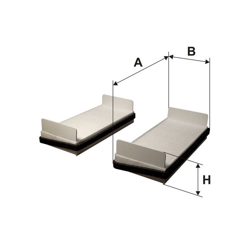 Filter, salongiõhk, FILTRON K 1044-2X