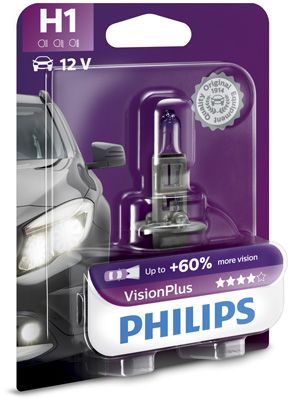 PHILIPS izzó, távfényszóró 12258VPB1