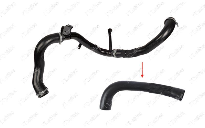 TURBO HORTUMU GALAXY MK II - MONDEO IV - S-MAX - VOLVO S60 - S80 - V60 - V70 {METAL BORU HARIC}