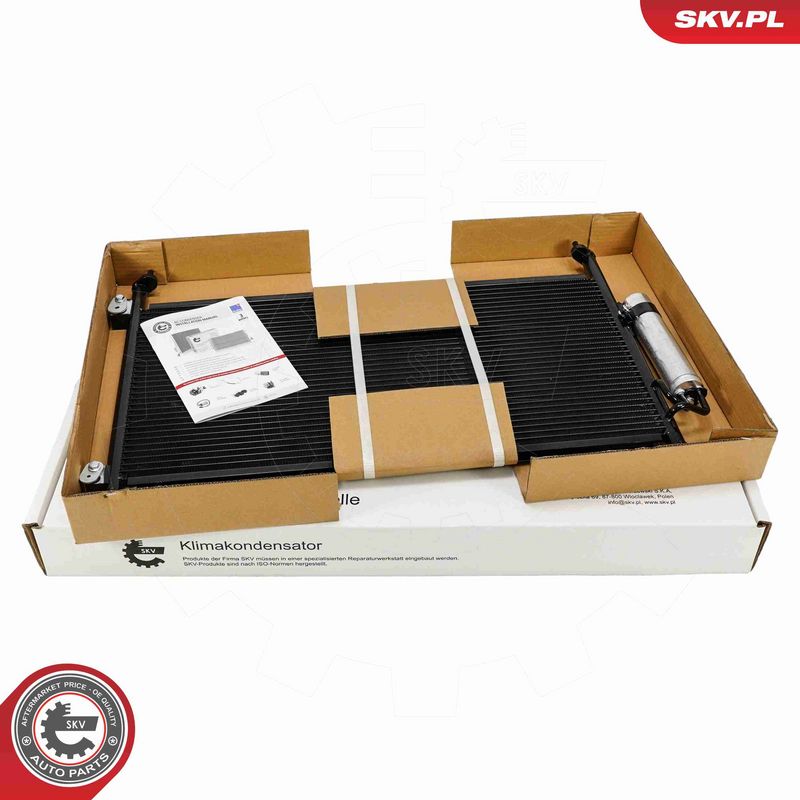 ESEN SKV 86SKV092 Condenser, air conditioning