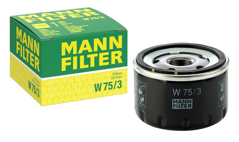 Õlifilter, MANN-FILTER W 75, 3