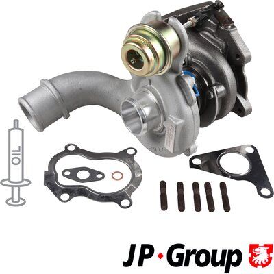 JP GROUP RENAULT турбіна Laguna I,II,Megane I,II,Master II,Scenic,Trafic II 1.9dCi 01-,Nissan