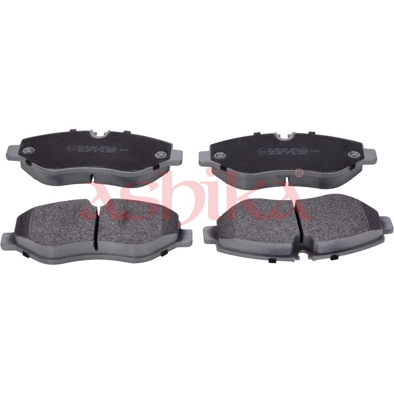 Plaquettes+de+frein+à+disque ASHIKA 50-00-0538