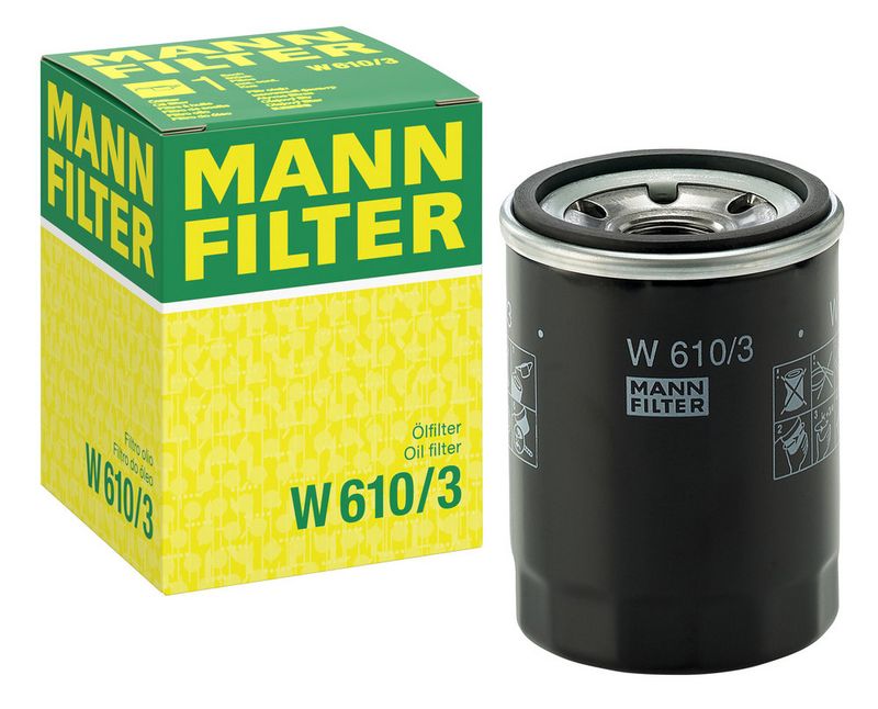 Õlifilter, MANN-FILTER W 610, 3