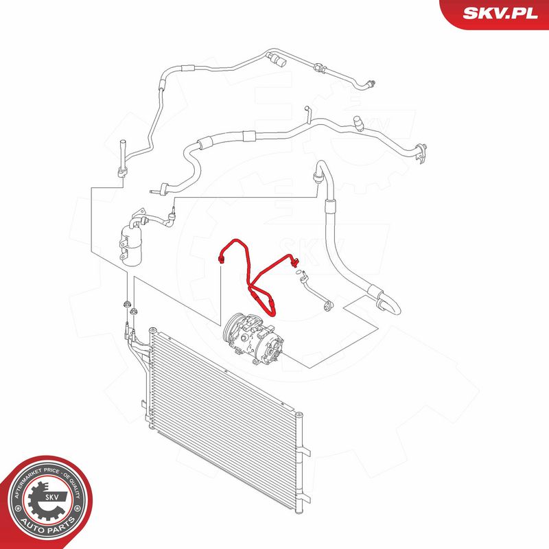 Kõrgsurvetorustik, kliimaseade, ESEN SKV 43SKV510