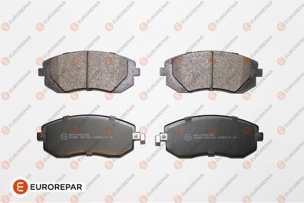 EUROREPAR SUBARU гальмівні колодки передні Forester SG 2.0/2.0S 02-,Impreza,Legacy