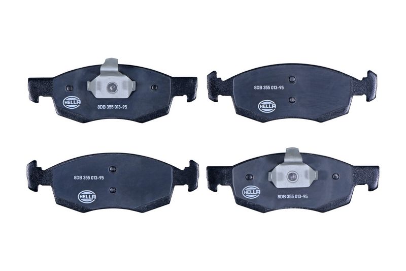 HELLA 8DB 355 013-951 Комплект гальмівних накладок, дискове гальмо