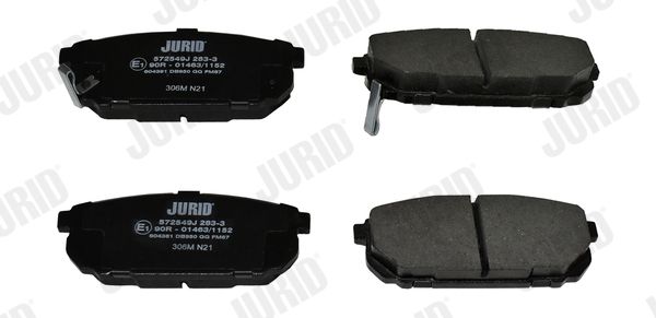 JURID 572549J Brake Pad Set, disc brake