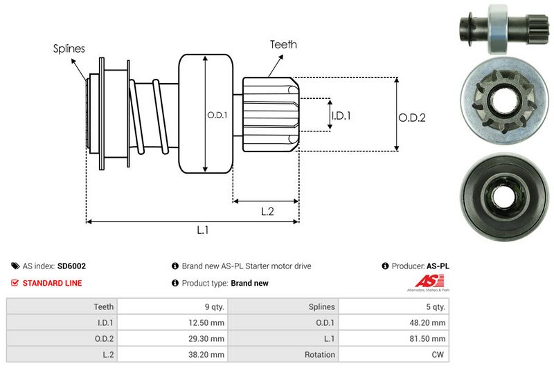 Vabajooks, starter, AS-PL SD6002