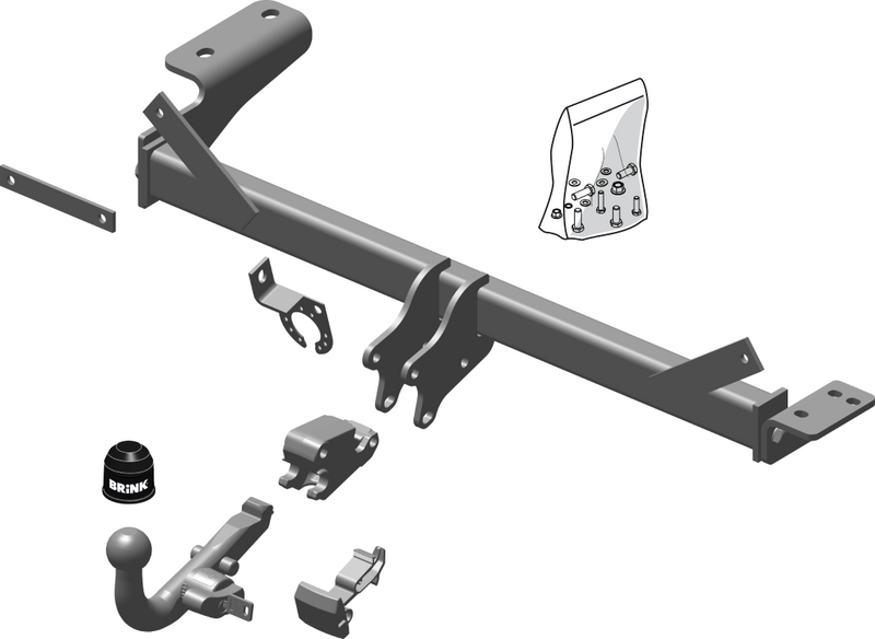 BRINK 547700 Trailer Hitch