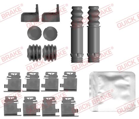 Комплект приладдя, накладка дискового гальма, Quick Brake 109-0159