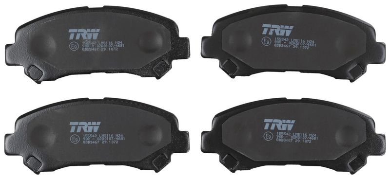 TRW GDB3467 Brake Pad Set, disc brake