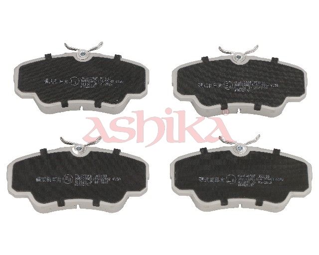 комплект спирачно феродо, дискови спирачки ASHIKA