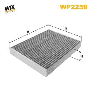 Wix Filters Filter, cabin air WP2259