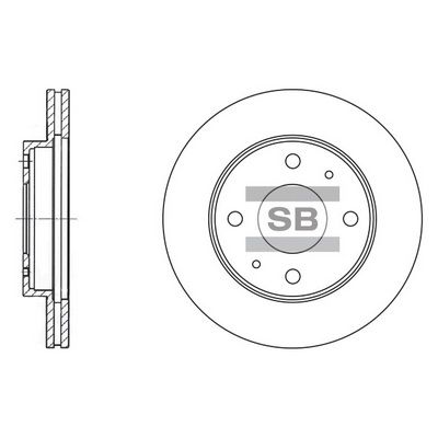 Гальмівний диск, Hi-Q SD1042