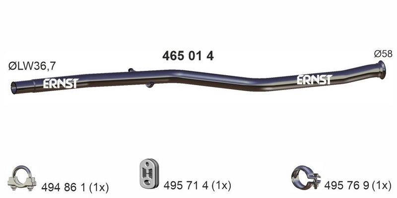 Racord evacuare ERNST 465014