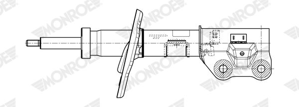 Амортизатор, Monroe G8629