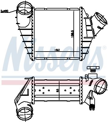 NISSENS 96759 Charge Air Cooler