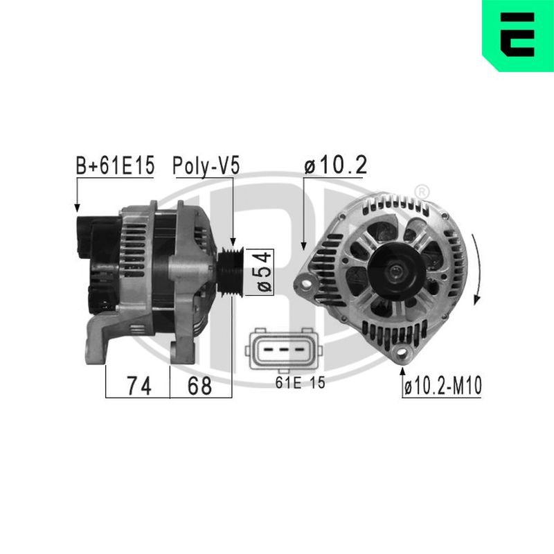 Генератор, Era 210868A