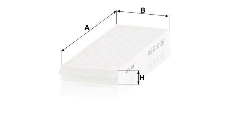 Filtru, aer habitaclu CU 25 008-2 MANN-FILTER