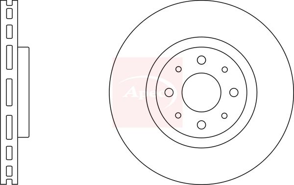 APEC Brake Disc DSK3878