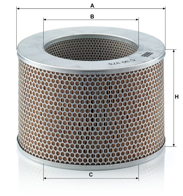Õhufilter, MANN-FILTER C 30 375