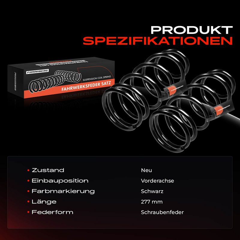 Frankberg 5481FB0008734 Suspension Spring