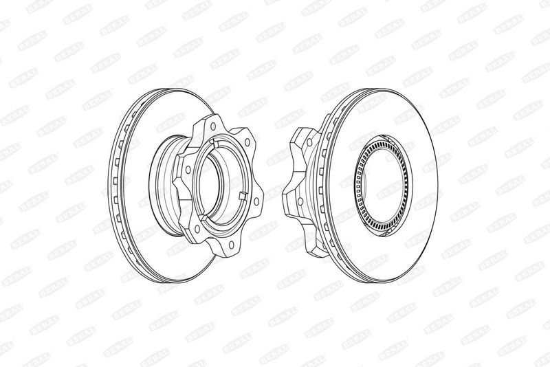 BERAL Remschijf