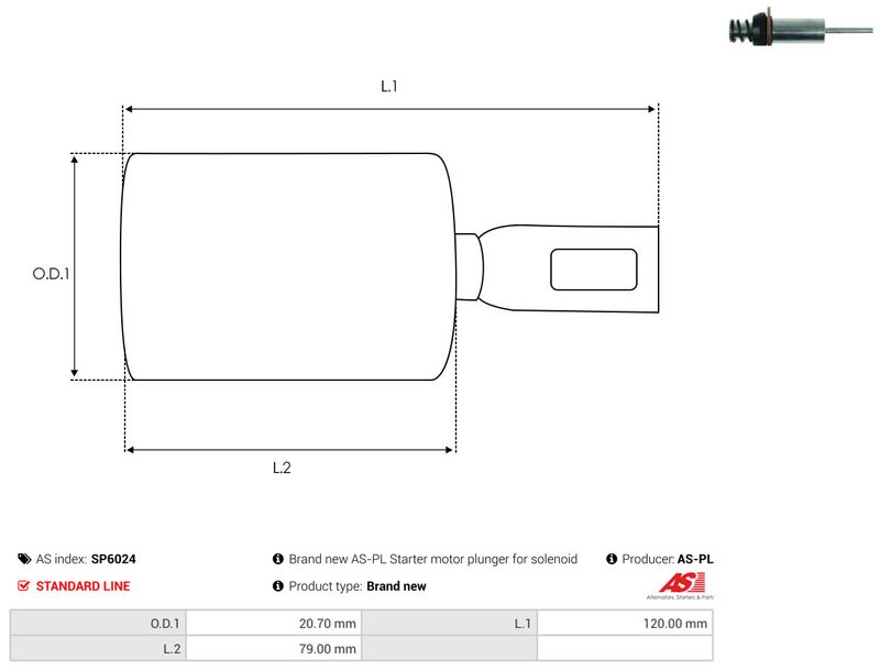 AS-PL SP6024 Repair Kit, starter