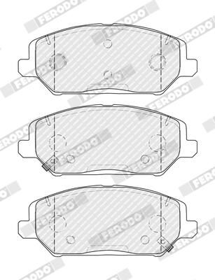 FERODO FDB5317 Brake Pad Set, disc brake