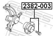 FEBEST 2382-003 Wheel Hub