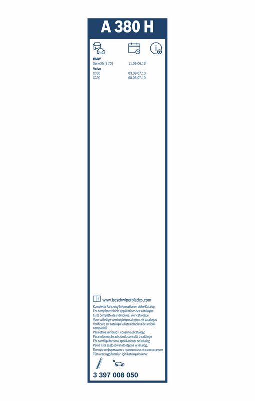 BOSCH Balai d'essuie-glace 3 397 008 050