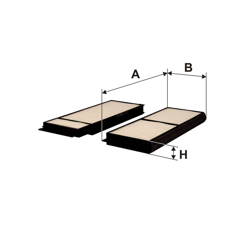 Filter, salongiõhk, FILTRON K 1212-2X