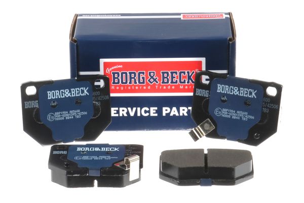 BORG & BECK Brake Pad Set, disc brake BBP1984