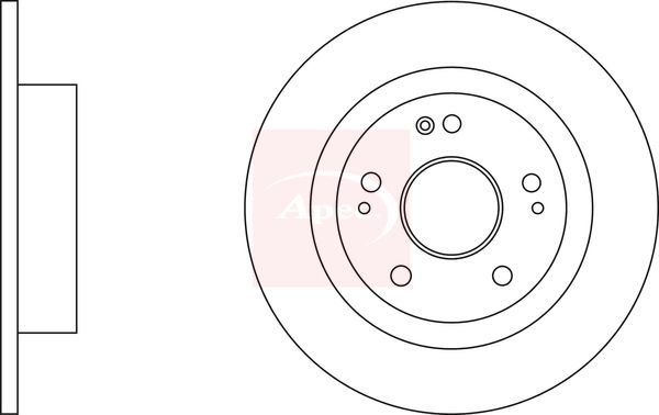 APEC Brake Disc DSK3266